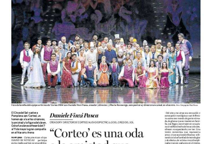Fotografía del pantallazo de la noticia en la edición impresa de Diario de Noticias 