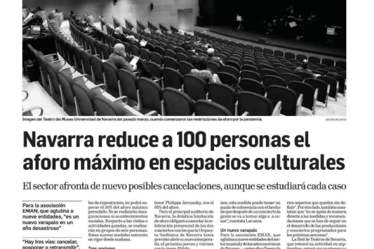 Noticia en la edición impresa del Diario de Navarra
