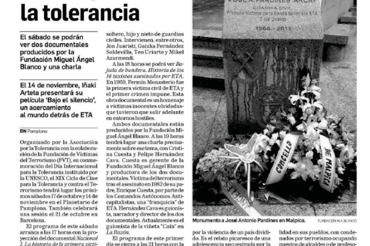 Noticia en la edición impresa del Diario de Navarra