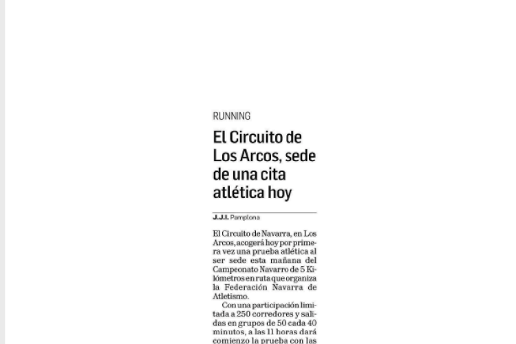 Noticia en la edición impresa del Diario de Navarra