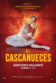 Cartel promocional del espectáculo de ballet «El Cascanueces»