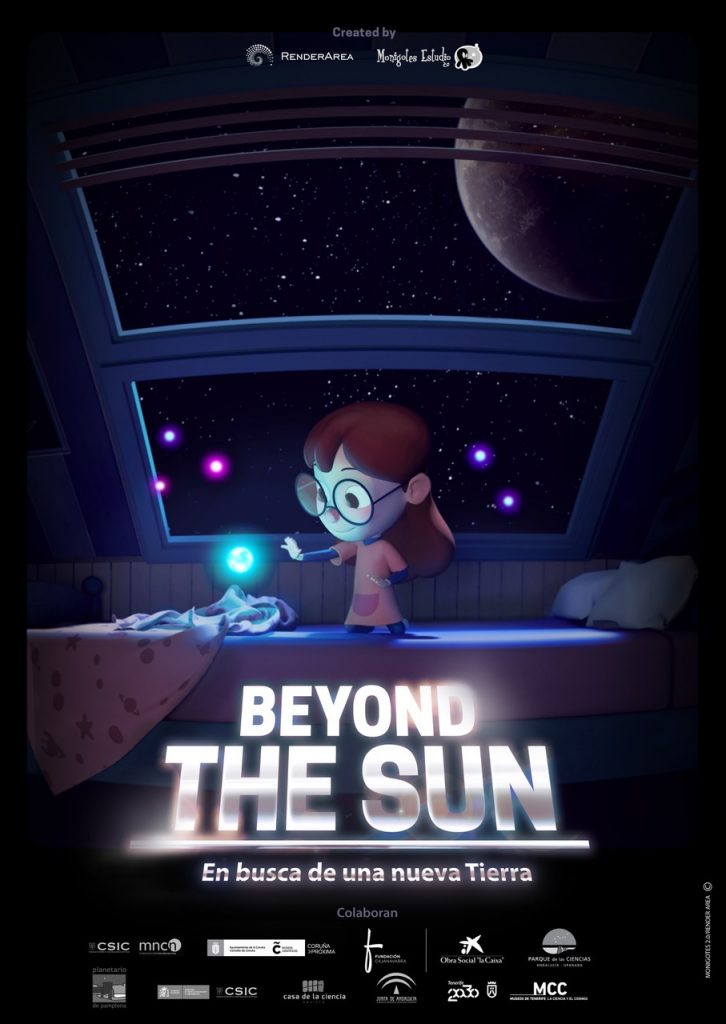 Cartel promocional de BEYOND THE SUN. En busca de una nueva Tierra