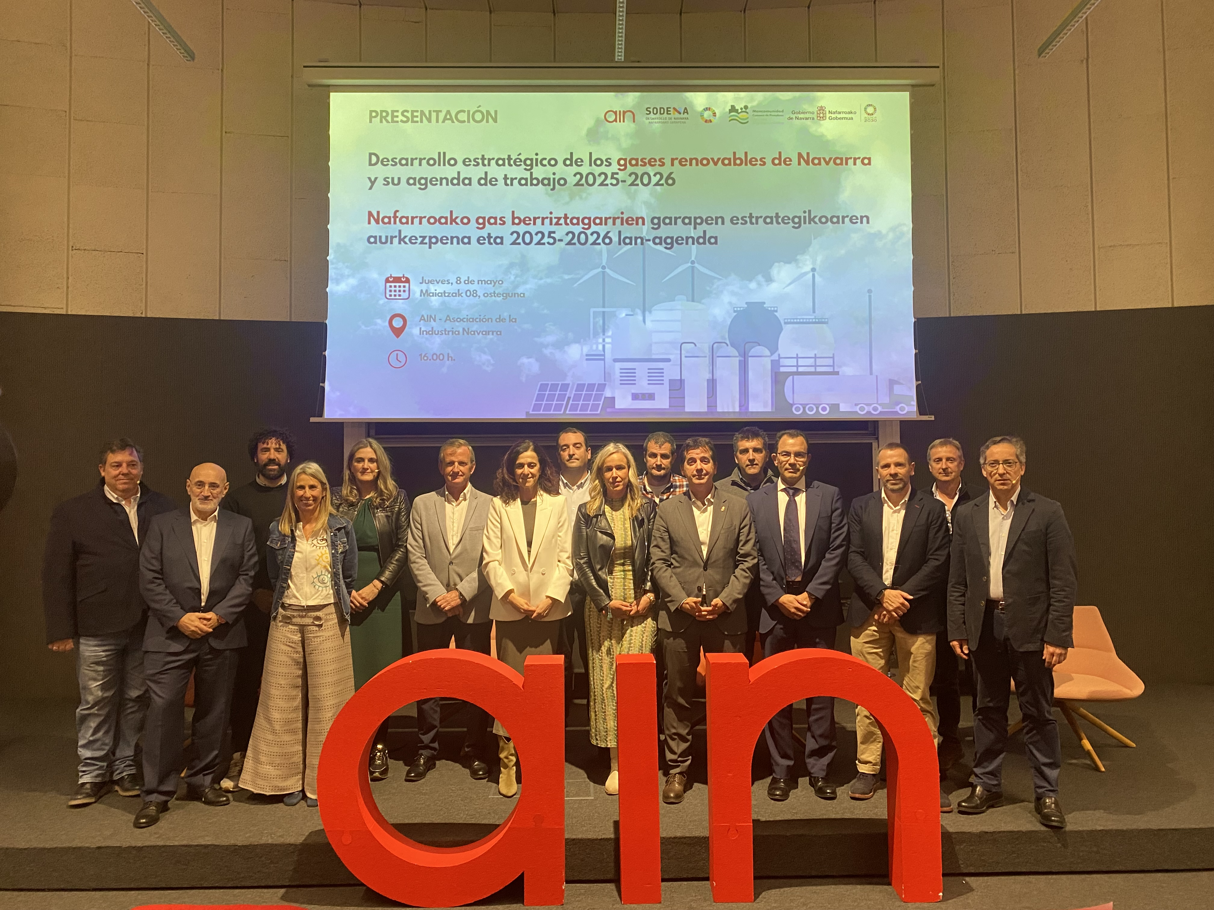 Fotografía de un momento de la presentación
