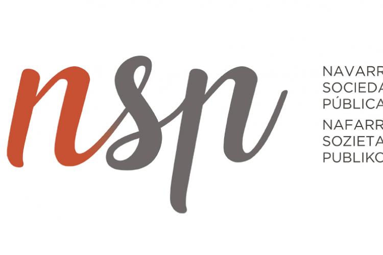Logotipo de la marca común que aúna las sociedades públicas de Navarra: NSP