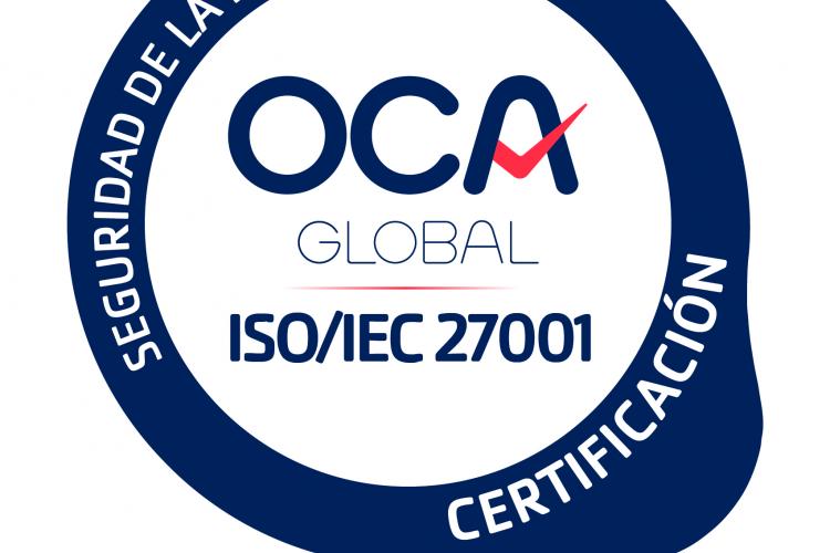 Fotografía del logotipo de la certificación