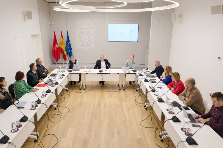 Fotografía de un momento de la celebración del Consejo de Administración de Nasertic