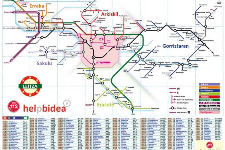 Metro Baserri de Leitza. Fuente: SITNA