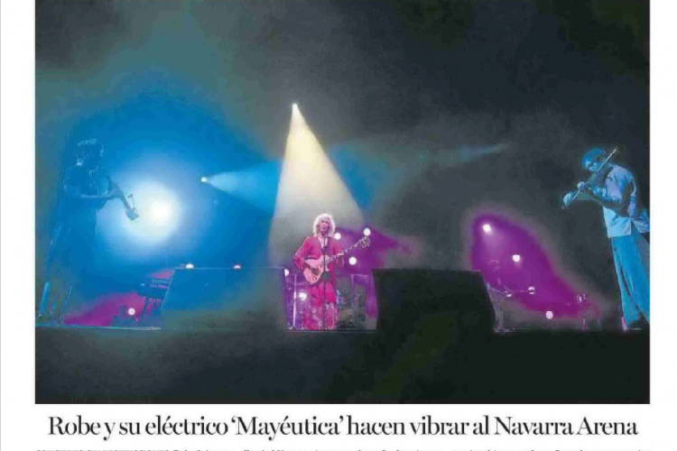 Fotografía del pantallazo de la noticia en la edición impresa del Diario de Noticias.