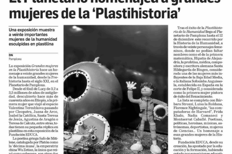 Noticia en la edición impresa del Diario de Navarra