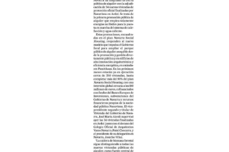 Noticia en la edición impresa del Diario de Noticias
