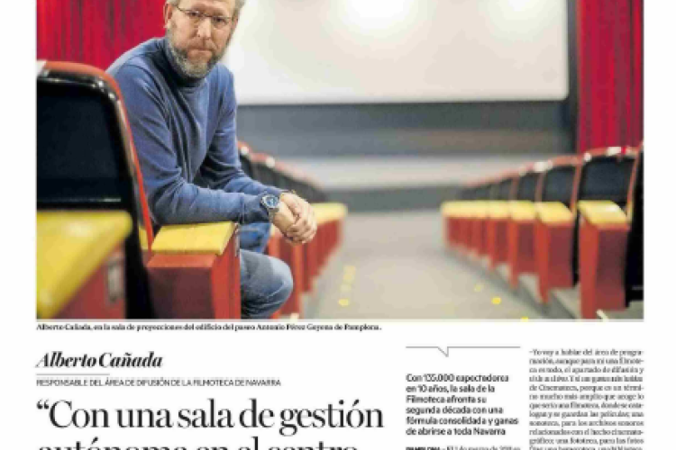 Fotografía del pantallazo de la noticia en la edición impresa del Diario de Noticias