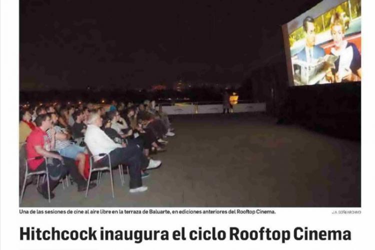 Recorte de la noticia publicada en la edición impresa de Diario de Navarra