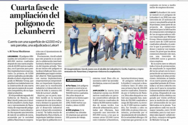 Recorte de la noticia publicada en la edición impresa de Diario de Noticias