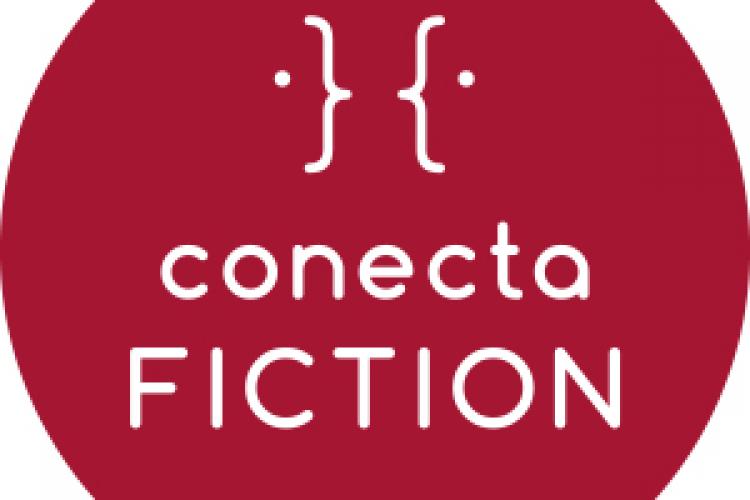Logotipo del encuentro Conecta FICTION