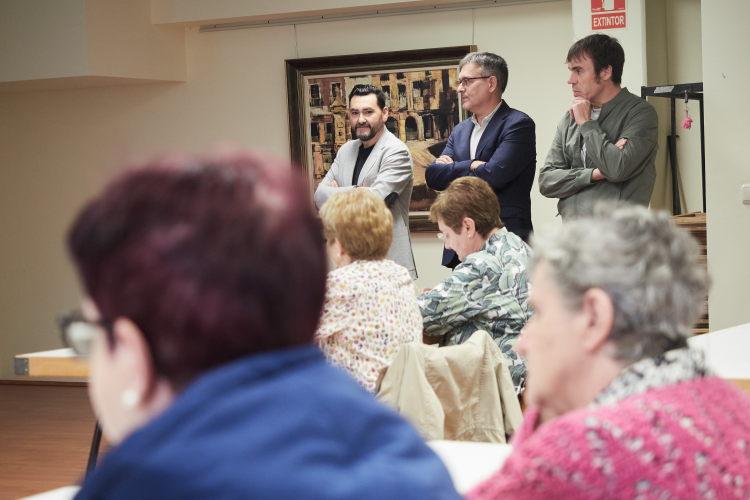 Fotografía de un momento de la presentación