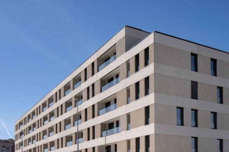 Imagen de una vivienda en construcción